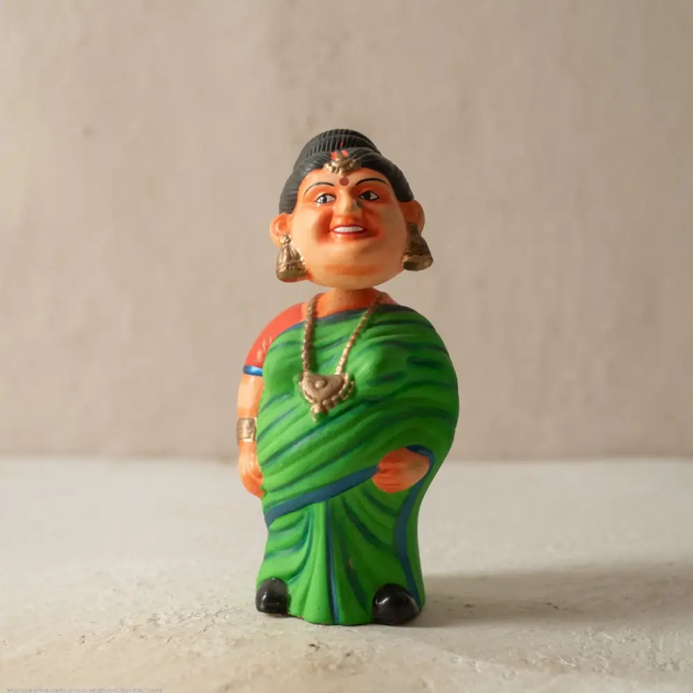 shop  Paper Mache Nodding Head Toy - Bamma 