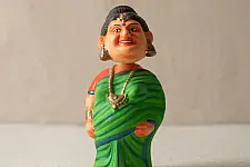Madhuban . मधुबन ❁ Paper Mache Nodding Head Toy - Bamma 