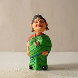 Madhuban . मधुबन ❁ Paper Mache Nodding Head Toy - Bamma 