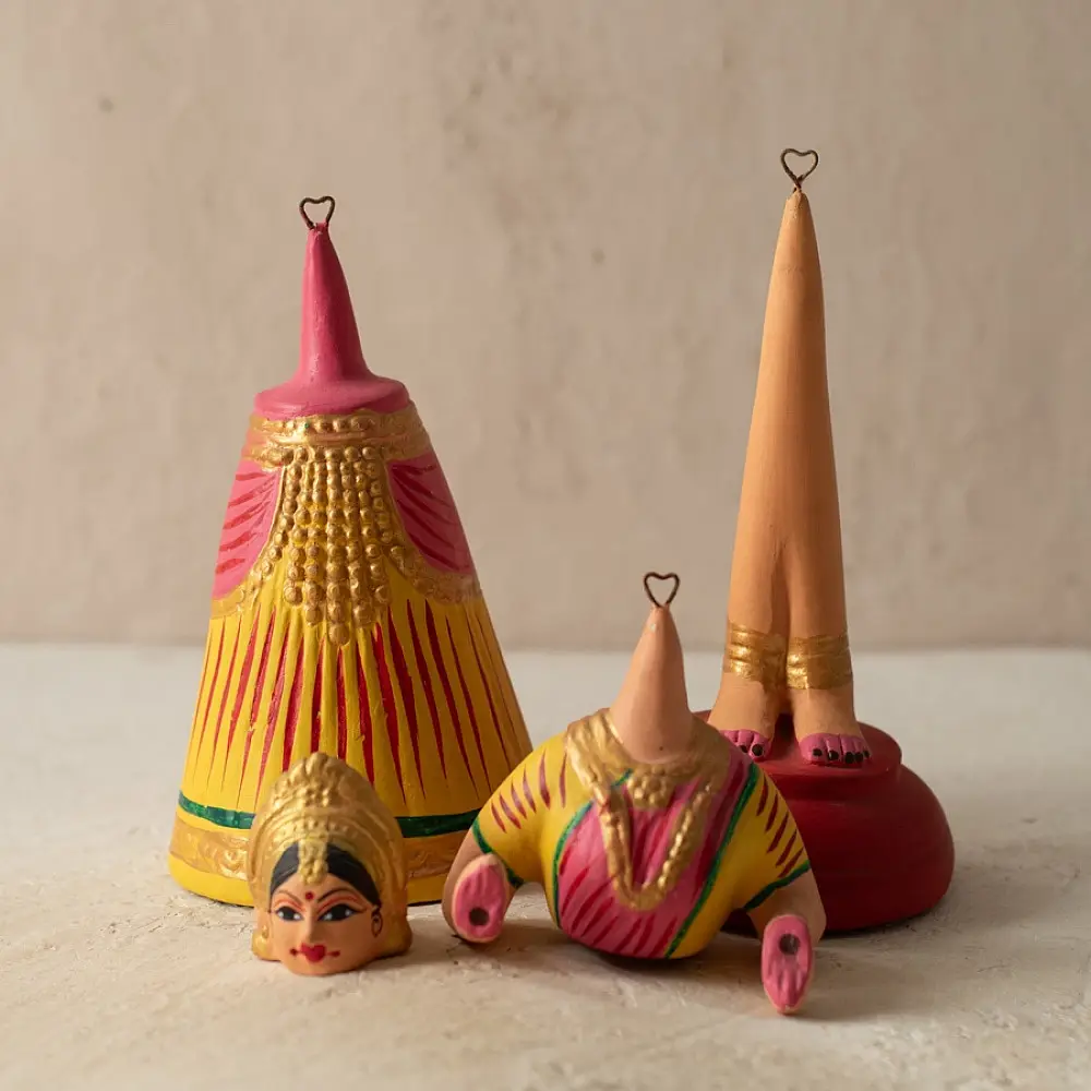shop Paper Mache Toy ~ Dancing Doll