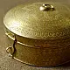 handmade brass Spice box / Masaladan / Roti Box