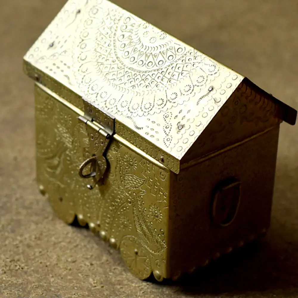 handmade Brass Multi Purpose Storage Box