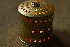 Ahar | Brass ~ Candle Stand / Tea Light Holder ( Big )