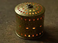 Ahar | Brass ~ Candle Stand / Tea Light Holder ( Big )