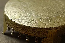 Ahar | Handcrafted Brass ~ Chowki / God Idon Singhasan / Polpat / Chakla 4