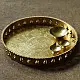 Handcrafted Brass ~ Pooja Thali With Three Diyas
