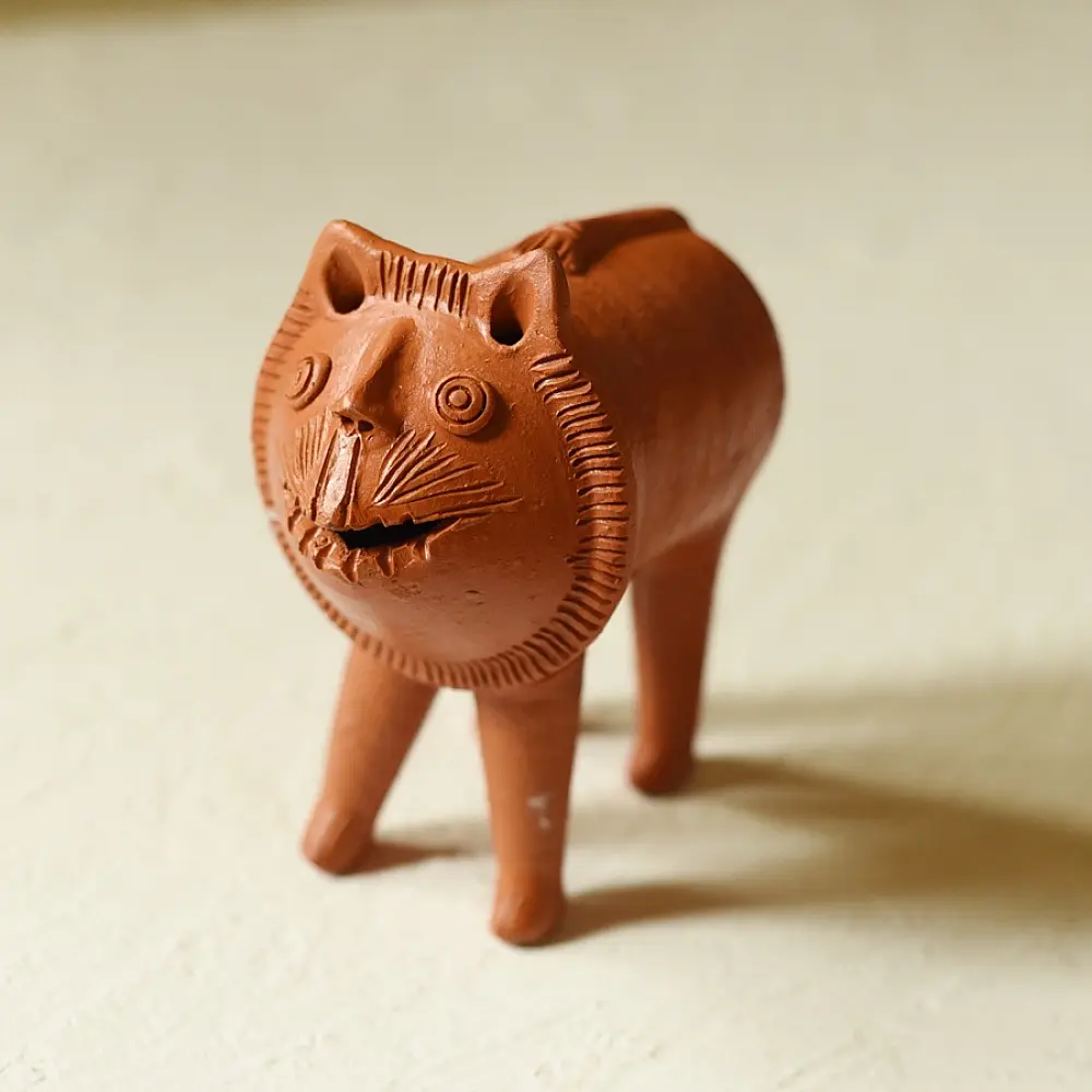 Shop Terracotta Handmade Clay Lion