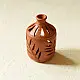 Shop Terracotta Handmade Clay Surahi Lampshade With Diya / tea light holder
