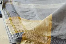 Damodar . दामोदर - Handloom Dhoti Khes - Blue