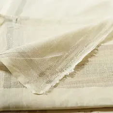 Damodar . दामोदर - Handloom Dhoti Khes - silver zari