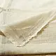 Handloom Dhoti Khes - Off White with Orange Border