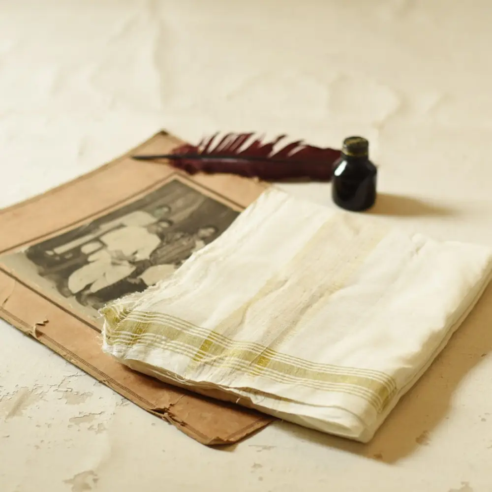 100% pure cotton Handloom Dhoti buy online