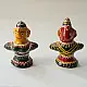 Shop Terracotta Handmade Lac-painted Terracotta Doll (Set of two) - C
