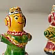 Shop Terracotta Handmade Lac-painted Terracotta Doll (Set of two) - D