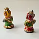 Shop Terracotta Handmade Lac-painted Terracotta Doll (Set of two) - D