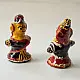 Shop Terracotta Handmade Lac-painted Terracotta Doll (Set of two) - Black