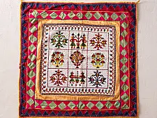 Prachin . प्राचीन  ❂ Old Wall Hanging - Chakda