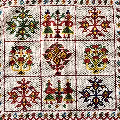 Prachin . प्राचीन  ❂ Old Wall Hanging - Chakda