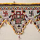 Saurashtra Bead Work - Old & Antique Wall Hanging - Hanging - Swastik Toran