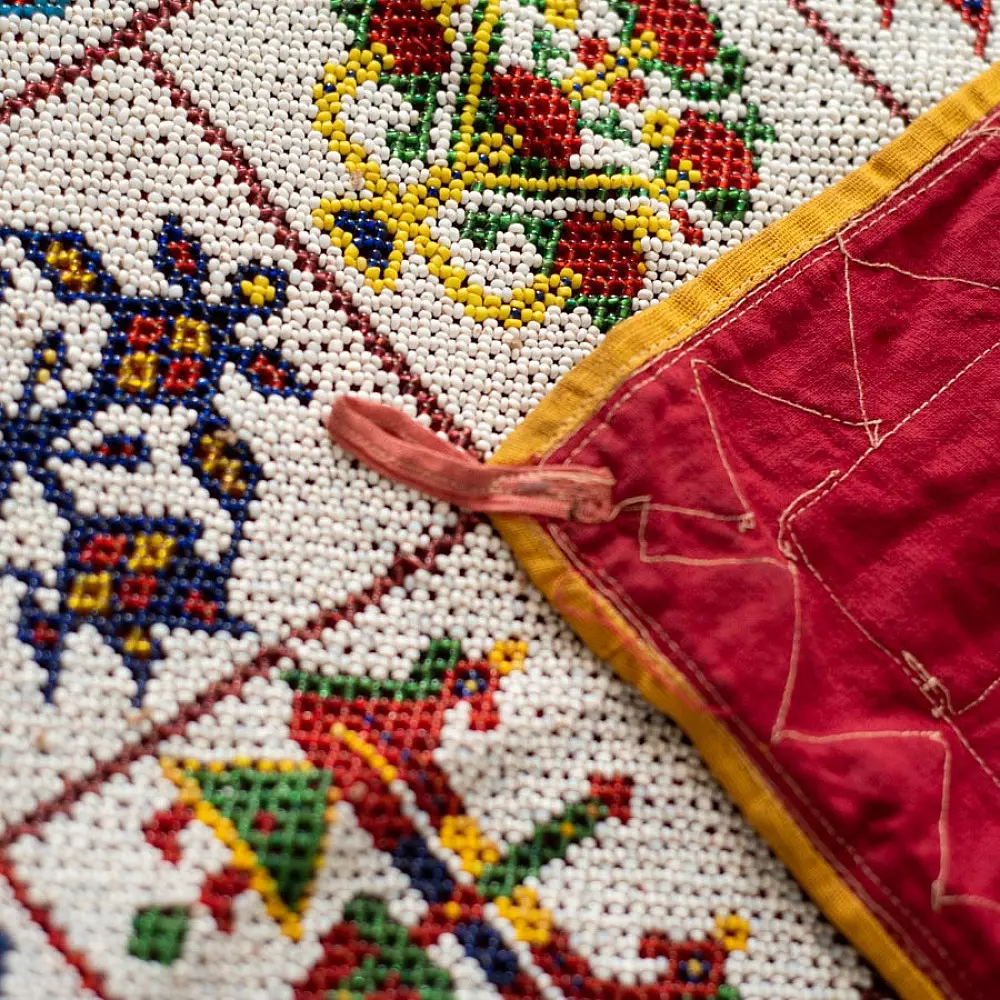 Saurashtra Bead Work - Old & Antique Wall Hanging Chakda