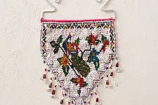 Prachin . प्राचीन  ❂ Antique Peacock Wall Hanging - Toran 