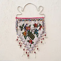 Prachin . प्राचीन  ❂ Antique Peacock Wall Hanging - Toran 