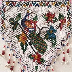 Prachin . प्राचीन  ❂ Antique Peacock Wall Hanging - Toran 