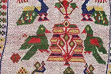 Prachin . प्राचीन  ❂ Old Wall Hanging - Chakda Perrot Motif
