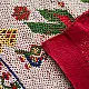 Saurashtra Bead Work - Old & Antique Wall Hanging - Chakda Perrot Motif