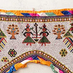 Prachin . प्राचीन  ❂ Antique Wall Hanging Toran 