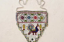 Prachin . प्राचीन  ❂ Old Wall Hanging - Peacock