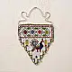 Saurashtra Bead Work - Old & Antique Wall Hanging - Peacock