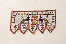 Prachin . प्राचीन  ❂ Old Wall Hanging - Door Toran