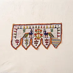 Prachin . प्राचीन  ❂ Old Wall Hanging - Door Toran