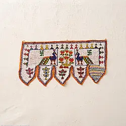 Prachin . प्राचीन  ❂ Old Wall Hanging - Door Toran