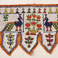 Prachin . प्राचीन  ❂ Old Wall Hanging - Door Toran