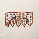 Saurashtra Bead Work - Old & Antique Wall Hanging - Peacock Door Toran