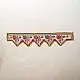 Saurashtra Bead Work - Old & Antique Wall Hanging - Rose Motif Toran