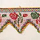 Saurashtra Bead Work - Old & Antique Wall Hanging - Rose Motif Toran