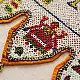 Saurashtra Bead Work - Old & Antique Wall Hanging - Lion Motif Door Toran