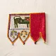 Saurashtra Bead Work - Old & Antique Wall Hanging - Lion Motif Door Toran