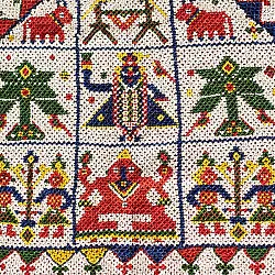 Prachin . प्राचीन  ❂ Antique Wall Hanging Chakda - Shrinathji