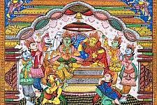 Chitra Katha . चित्र कथा | Pattachitra Traditional Painting ~ Ramayana
