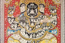 Chitra Katha . चित्र कथा | Pattachitra Traditional Painting ~ Ganesha Story