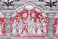 Chitra Katha . चित्र कथा | Pattachitra Traditional Painting ~ Krishna Story
