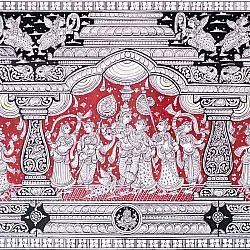 Chitra Katha . चित्र कथा | Pattachitra Traditional Painting ~ Krishna Story
