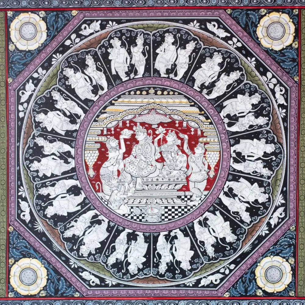 shop Traditional patachitra Painting ~ Shri Ram Story