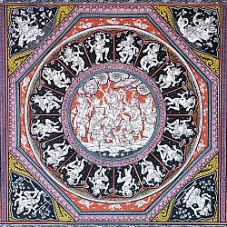 Chitra Katha . चित्र कथा | Pattachitra Traditional Painting ~ Madhav Leela