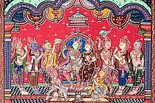 Chitra Katha . चित्र कथा | Pattachitra Traditional Painting ~ Sitaram