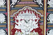 Chitra Katha . चित्र कथा | Pattachitra Traditional Painting With Natural Color ~ Ganesha Story
